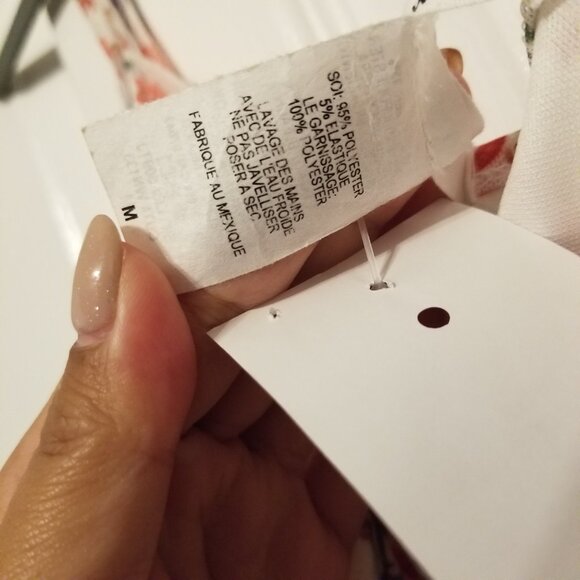 NWT Pink Floral Bodycon Maxi Long Dress Rosette Rose w/ Side Slit Medium Ruched - Picture 4 of 15